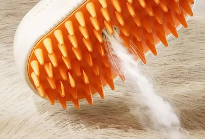 "3-in-1 Pet Spray & Massage Brush – Hair Removal & Bath Comb"